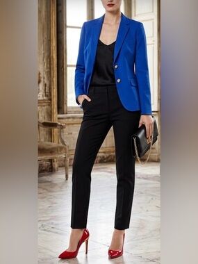 💙J. Crew Royal Blue Blazer with Gold Accents
